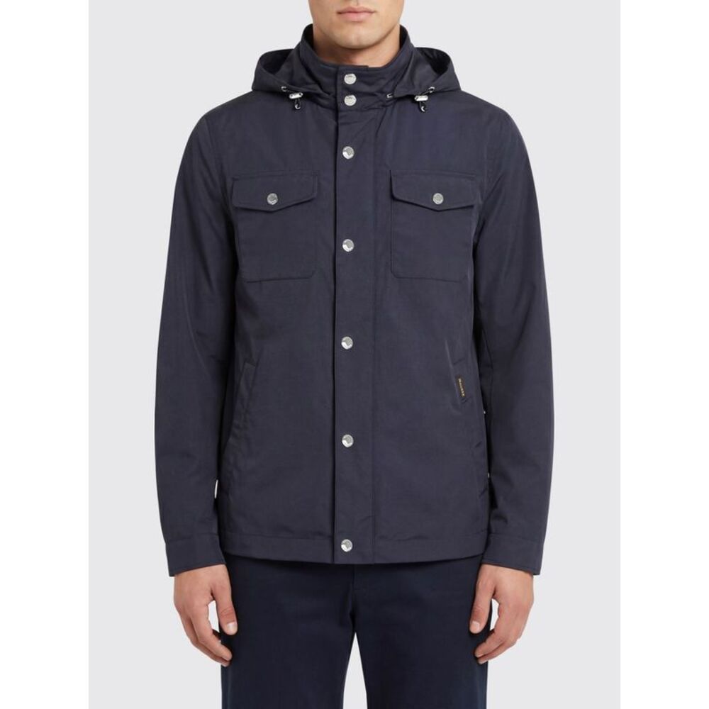Moorer Jacket Men Blue